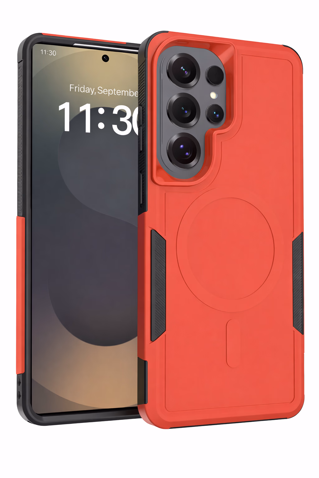 Samsung S25 Ultra - MagSafe Defense Compact - Fire Red